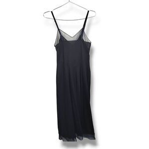 Vanity Fair Vtg Womens Navy Full Slip Nylon Sz Small 32 Below Knee‎ 60s 70s